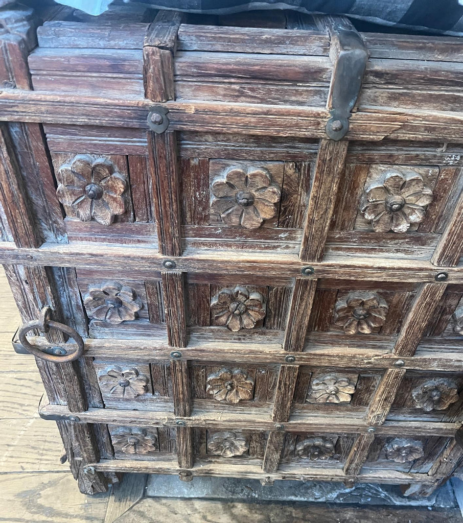 Indian Carved Chest