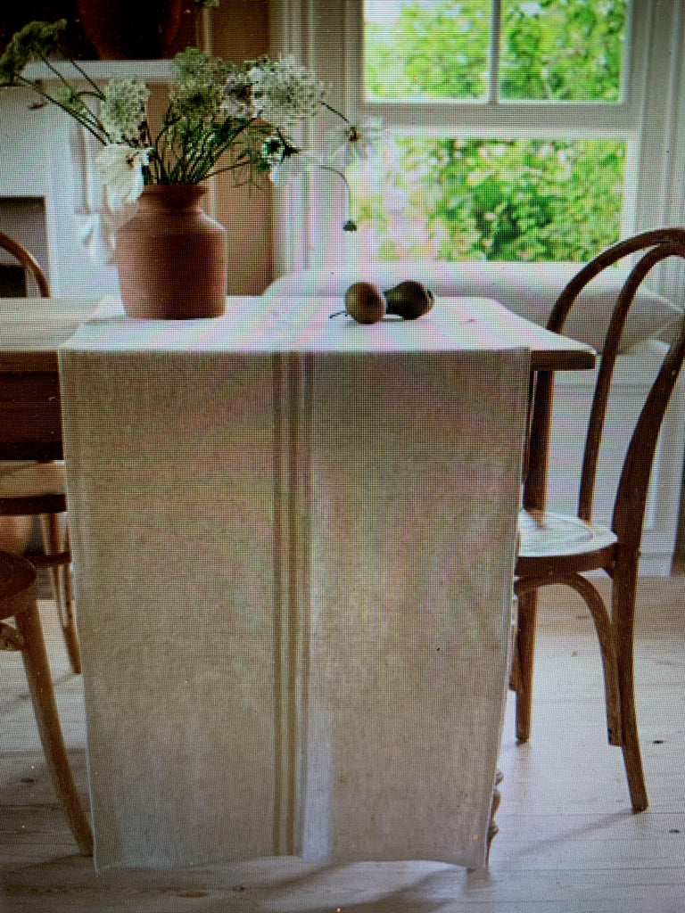 Morgan Wright The Timeless Linen Table Runner