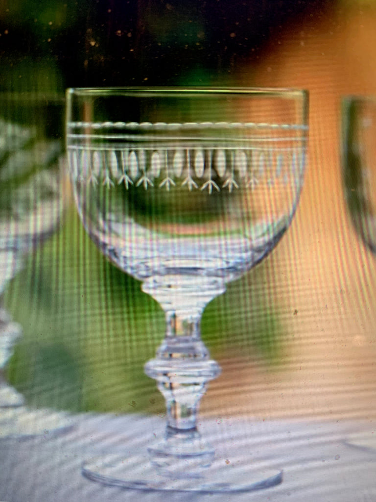 Vintage List Set of Four Wine Goblets