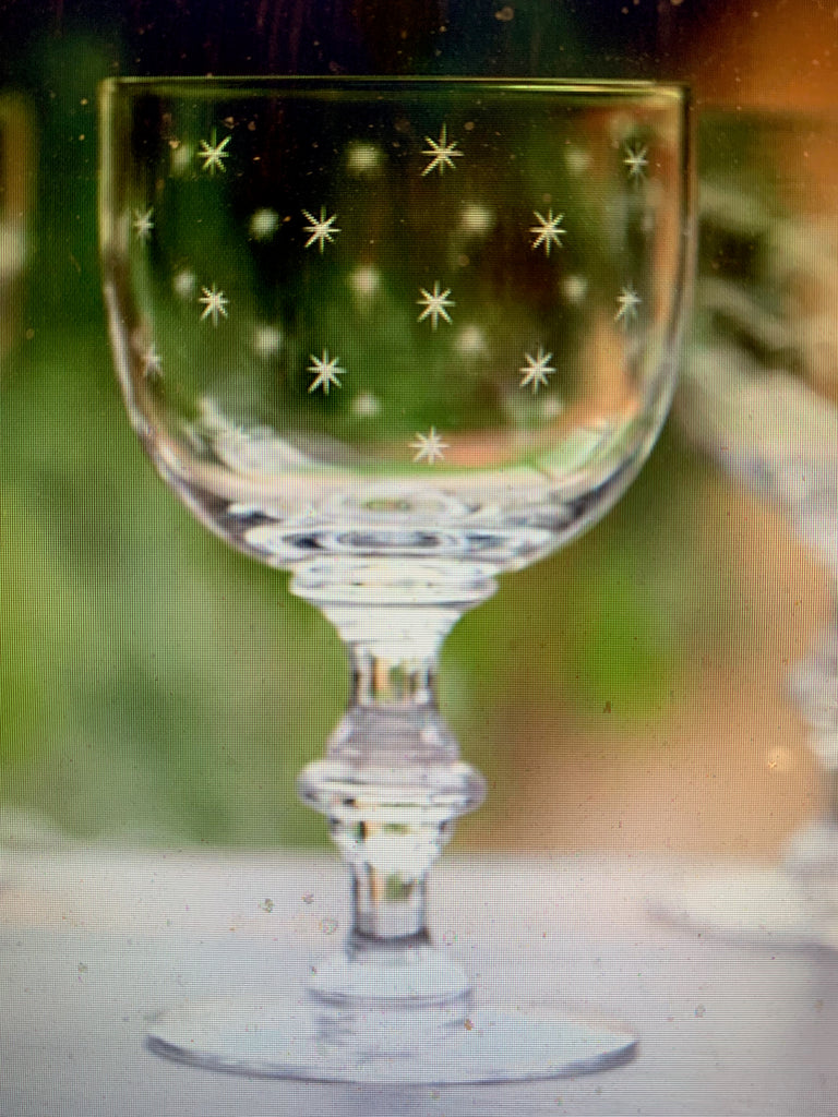 Vintage List Set of Four Wine Goblets