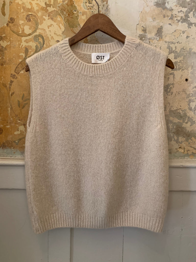 East London Trading Company Ost Katherine Round Neck Vest