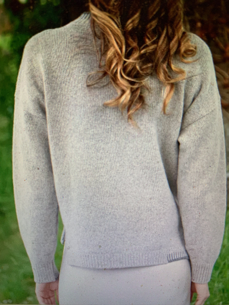 Fisherman Jumper with Coloured Trim / C/N Jacquard Deta - SJ720A