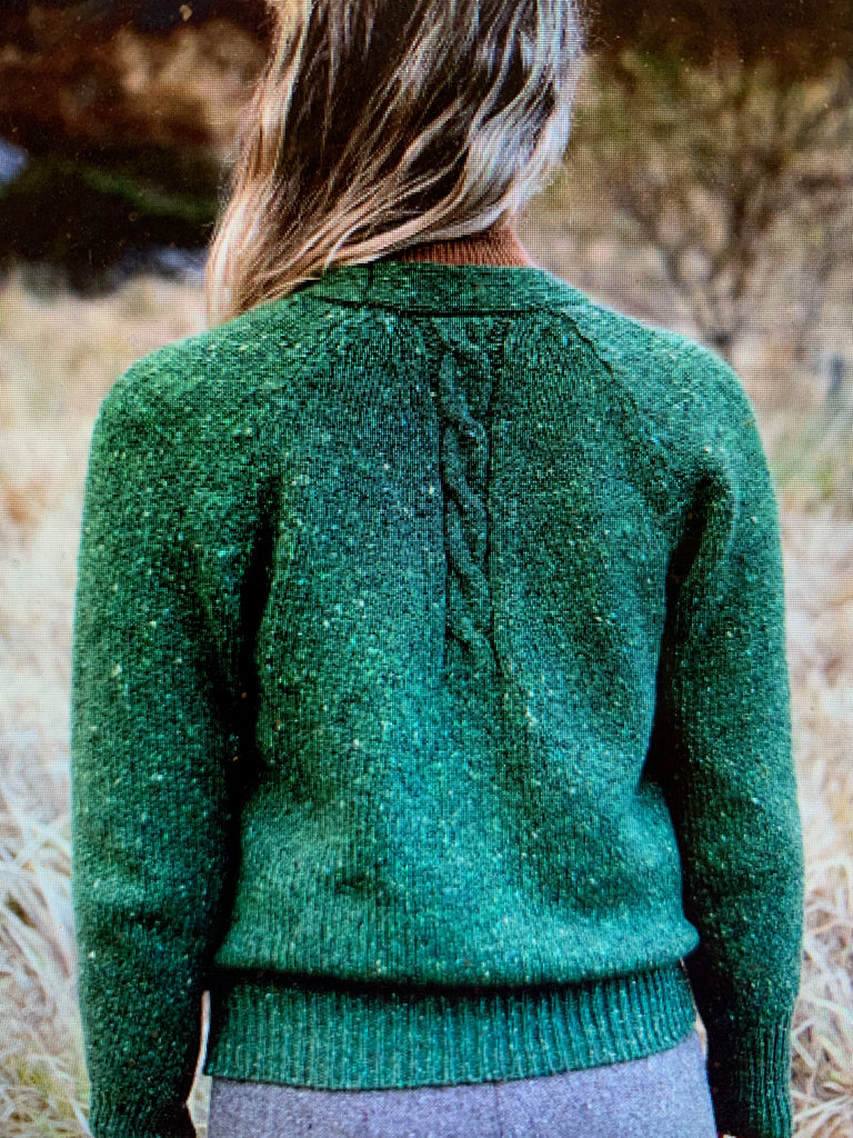 Fisherman 100% Merino Wool Ladies Cardigan - SM112M