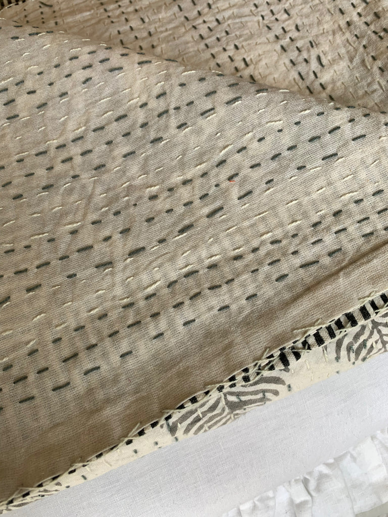 Essential Designs - Kantha Block Print Throw