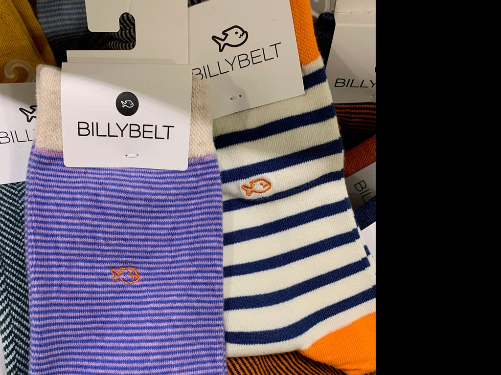 Academie Billybelt Striped and Plain Socks