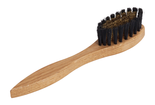 Suede Brush with Oiled Oakwood Handle