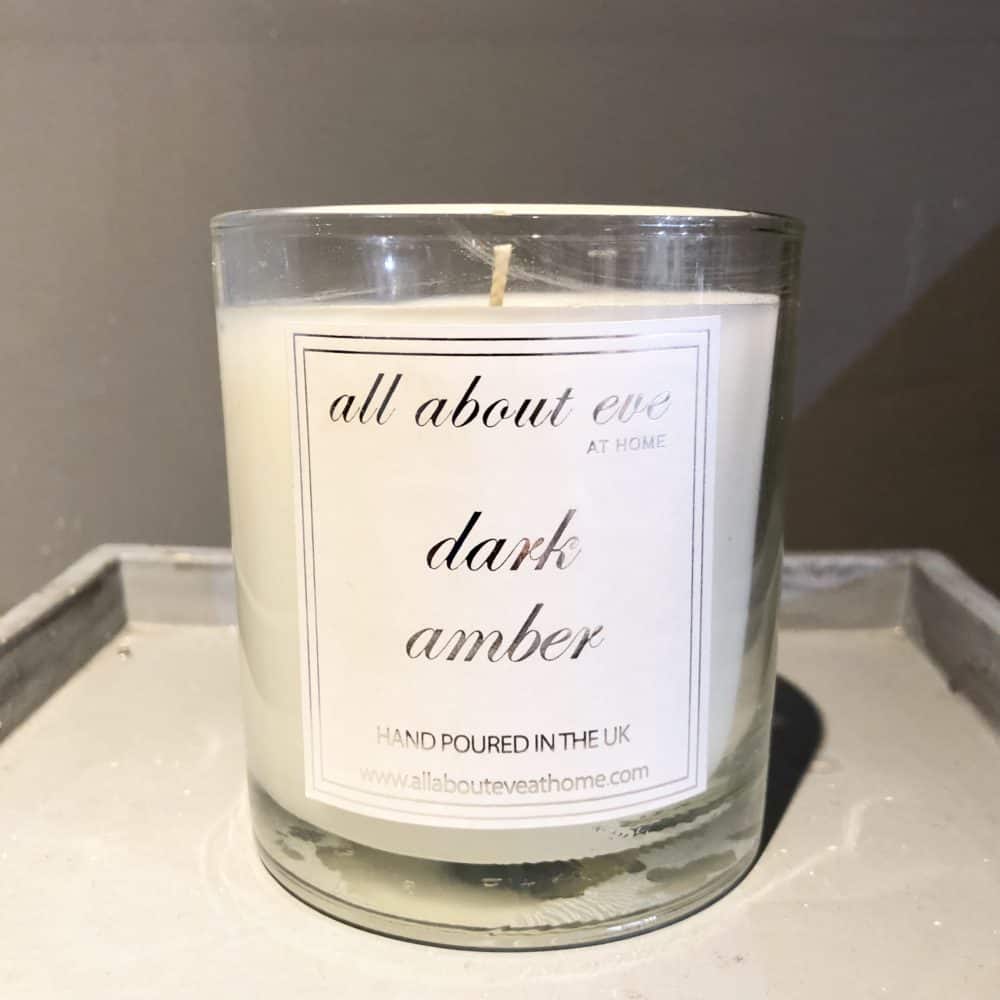 Dark Amber Scented Candle