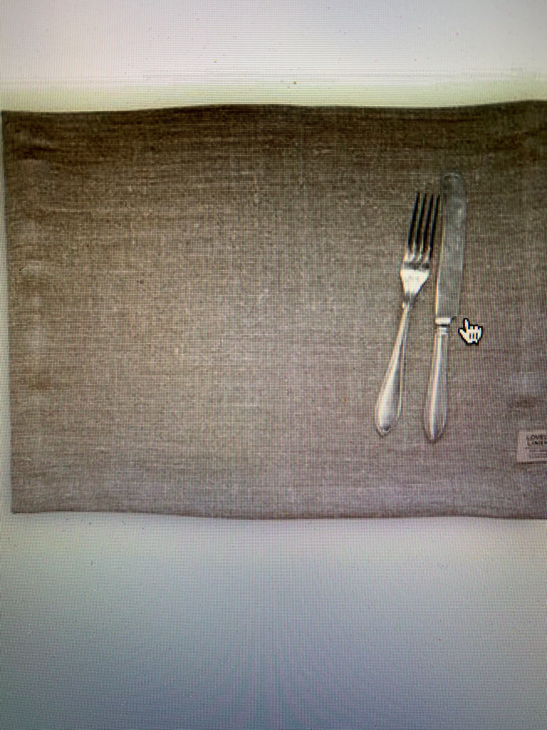 Lovely Linen Rustic Placemat