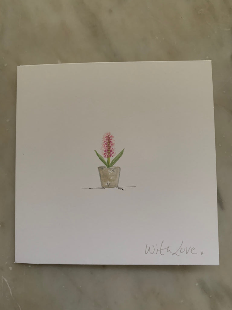 Flower in Pot Card