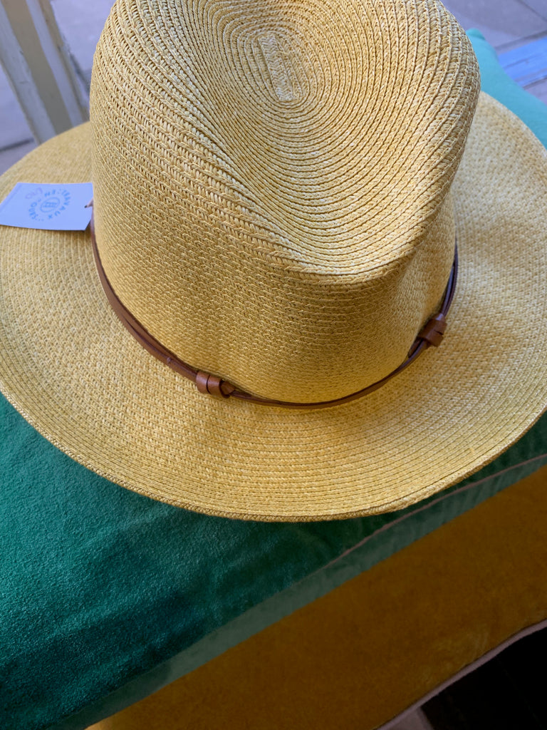 Academie Borsalino Hat with Leather Band
